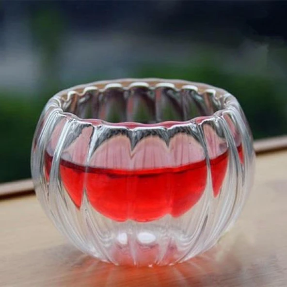 Perotti Double Wall 6lı Cam Lokumluk Sosluk 12477 - 3