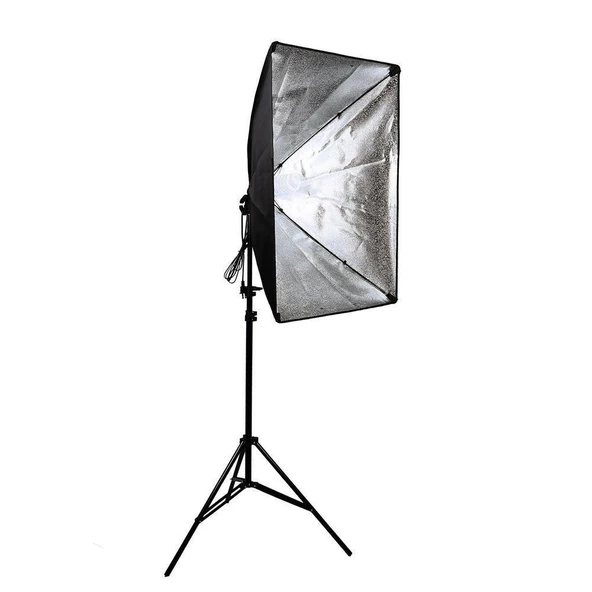 Youtube Softbox Sabit Işık 2li 50x70cm Led Işıklı - 4