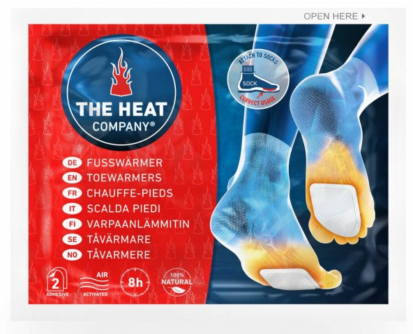 The Heat Company 8 Saat 2'li Yapışkanlı Ayak Isıtıcı