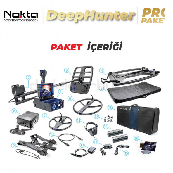 Nokta Makro Deephunter Define Dedektörü Pro Paket - 2