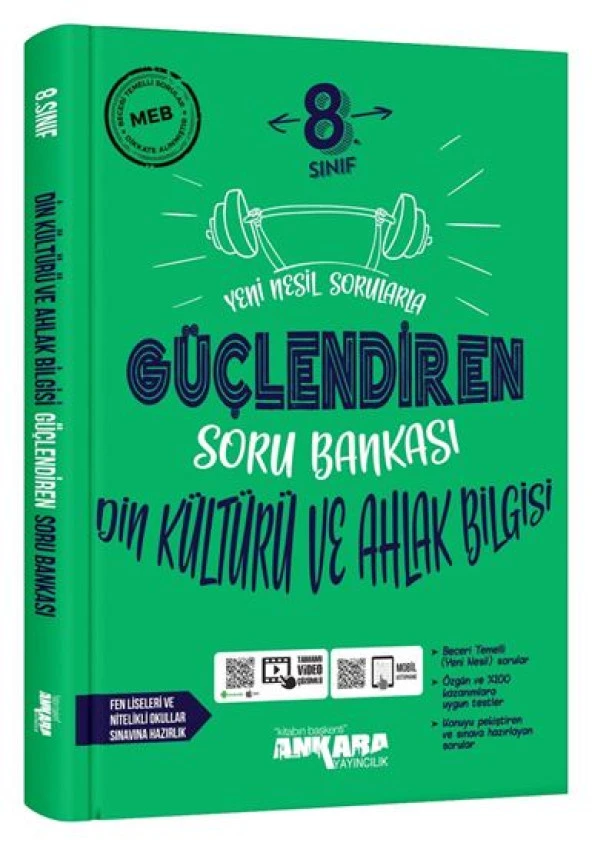 Ankara 8. Sınıf Lgs Din Kültürü Güçlendiren Soru Bankası 2023