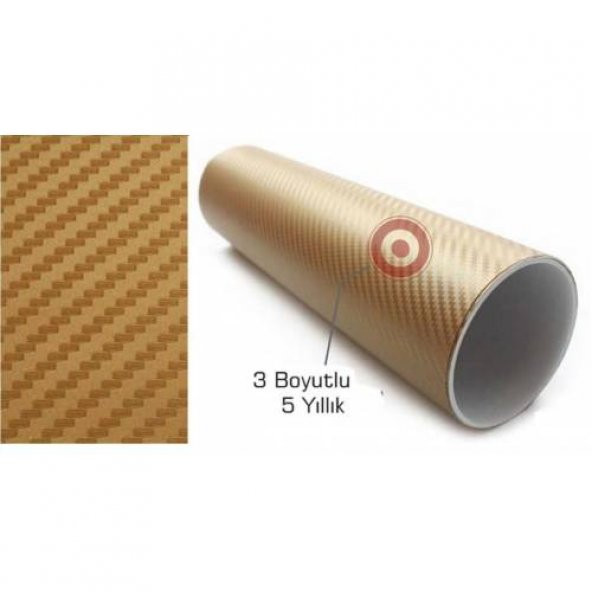 Gold Karbon Kaplama 50 Cm x 127 Cm Altın karbon Kaplama - 2