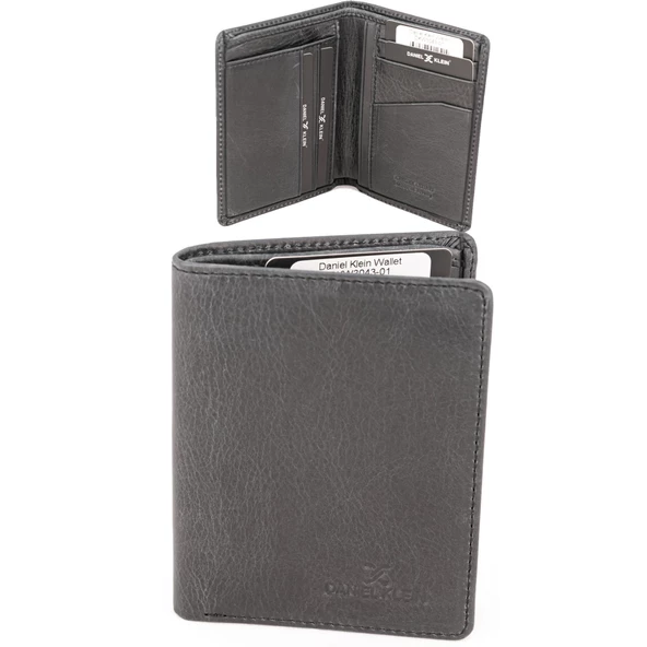 Daniel Klein Dik Model Gerçek Deri Erkek Cüzdan DKW3043 - 3