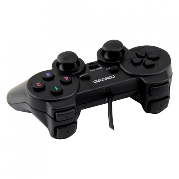 Concord C-850 Bilgisayar Pc Oyun konsol Game Pad Kolu Titreşimli - Resim 2