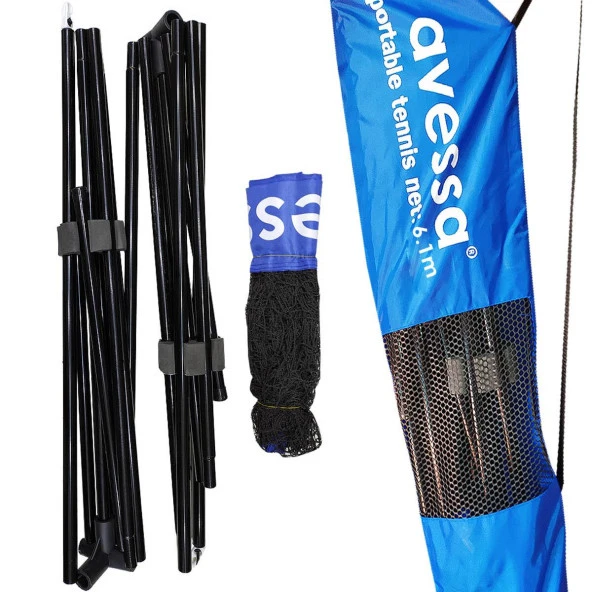 Avessa Portatif Ayak Tenis Seti Çantalı PTF-200 - 3