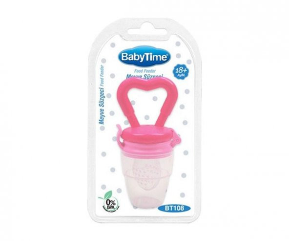 Baby Time Meyve Süzgeci BT108 - Pembe - 2