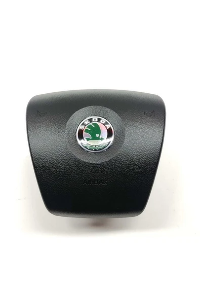 Bursa Airbag Skoda Octavia 2005-2009 Uyumlu  Armasız Siyah Airbag Kapağı Yerli Üretim