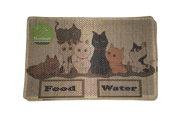 Nanbell Jüt Halı Kedi Tırmalama 70X43 cm Desenli No:11 ürün görseli