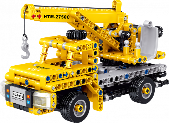 Lego Technıc Vinç Inşaat Iş Makinesi Zeka Geliştiren Lego Oyuncak
