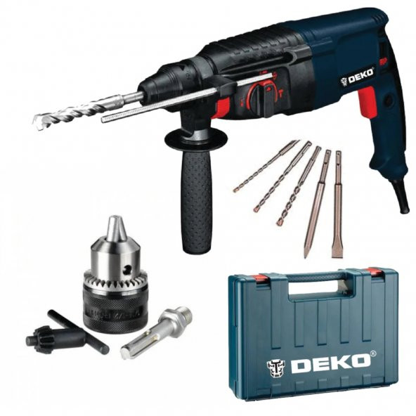 Deko 3000 W Kırıcı Delici Darbeli Matkap Set Pnomatik hilti - 2