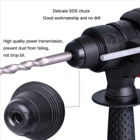 Deko 3000 W Kırıcı Delici Darbeli Matkap Set Pnomatik hilti - 5