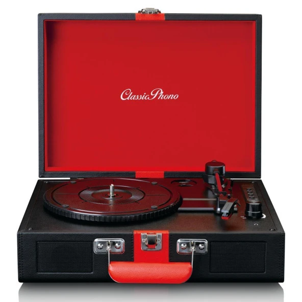 Lenco Classic Phono TT-110 Siyah Hoparlörlü Bluetoothlu Pikap Plak Çalar - 2