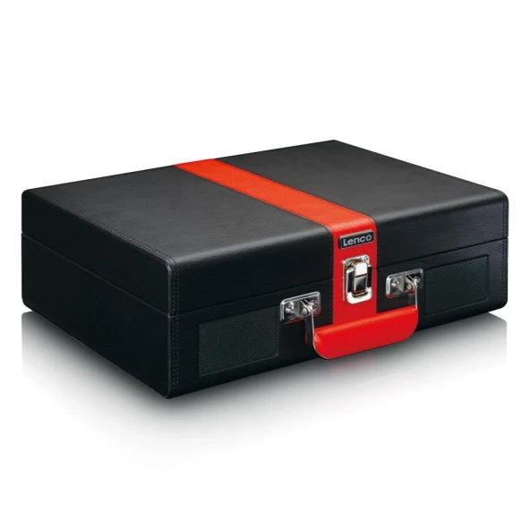 Lenco Classic Phono TT-110 Siyah Hoparlörlü Bluetoothlu Pikap Plak Çalar - 4