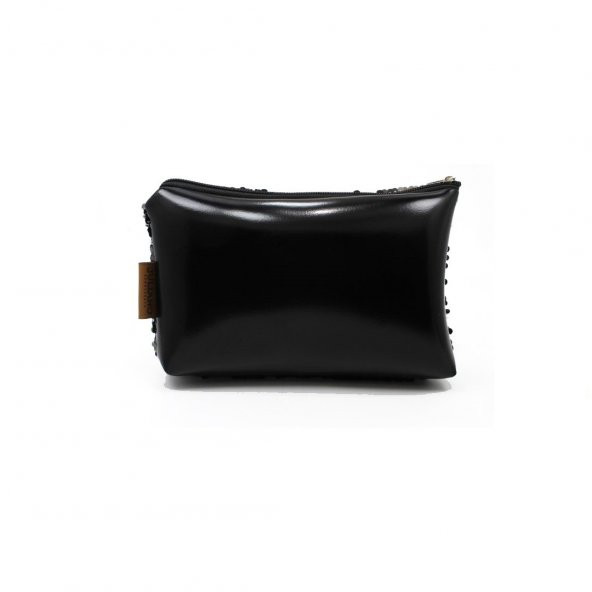 JULIANO Payet Big Siyah Makyaj Çantası - 3