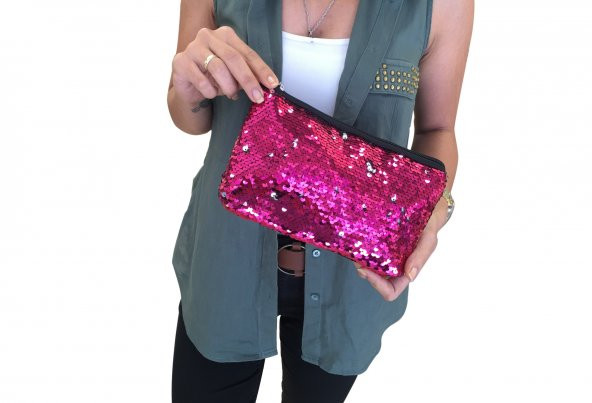 JULIANO Payet Big Mor Makyaj Çantası - 6