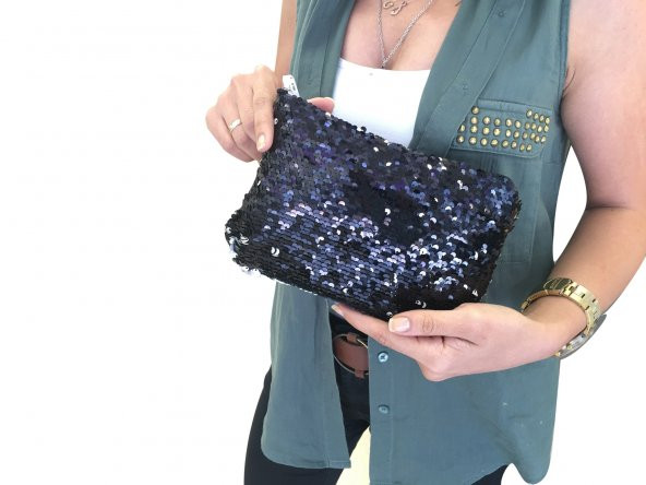 JULIANO Payet Big Siyah Makyaj Çantası - 6