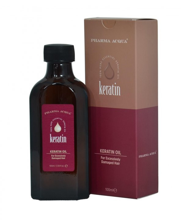 Aşırı Yıpranmış Saçlar için Keratin Bakım Yağı 100 ml X 2 Adet