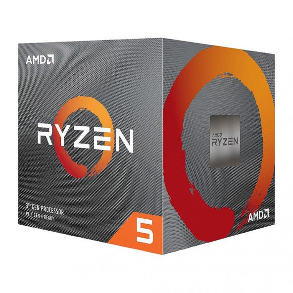 AMD Ryzen 5 3600X 3,8GHz 35MB Cache Soket AM4 İşlemci - 1
