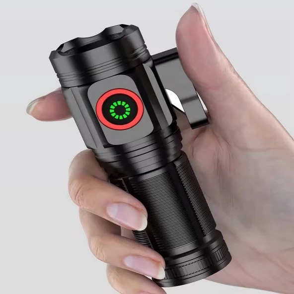 Powerdex PD-7007 15 Watt Mıknatıslı Mini Şarjlı El Feneri - Resim 2