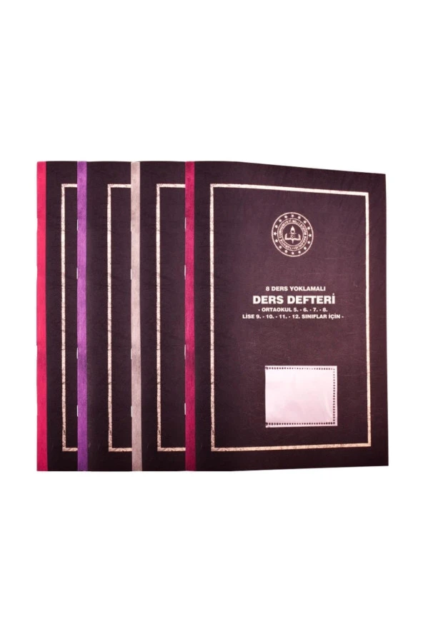 Gülpaş Ders Defteri Yoklamalı Plastik Kapak 8.Ders 25x35 384
