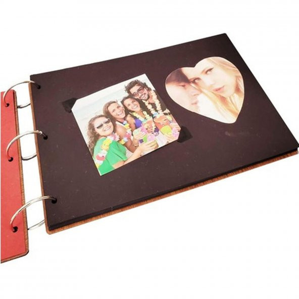 İsme Kişiye Özel Ahşap Kapaklı Forever Love Fotoğraf Albümü - 2