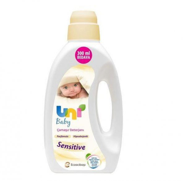 Uni Baby Sensitive 1800 ml Bebek Sıvı Çamaşır Deterjanı