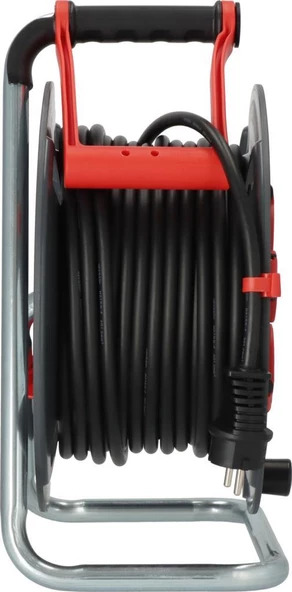 Brennenstuhl Profesyone Serisi 5 Soketli Sigorta Şalterli IP44 Lisanslı 25 Metre Makaralı Kablo (H07RN-F 3G1.5) - Resim 3