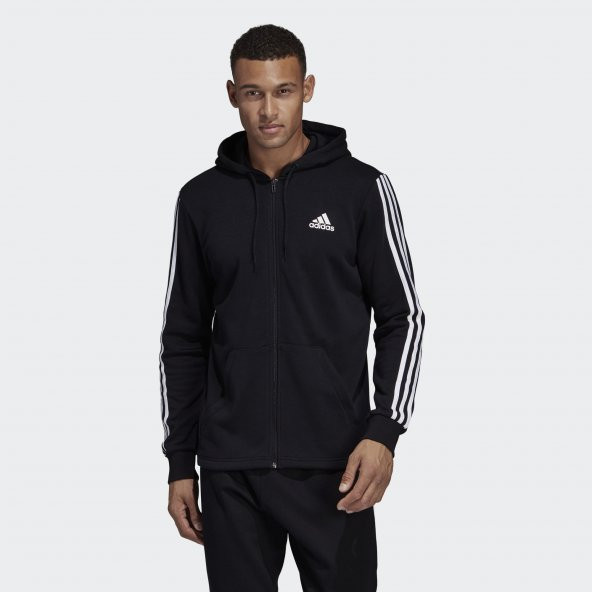 Adidas DT9896 Mh 3S Fz Ft Erkek Sweatshirt