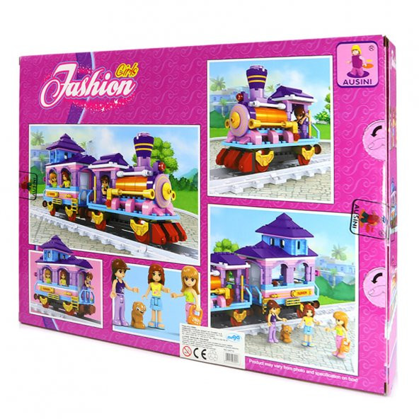 Ausini Fashion Girl Tren Seti 376 Parça - 5