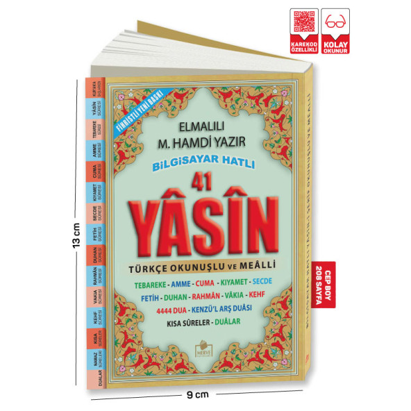 Merve Yayınları - Yasini Şerif Cep Boy 208 Sayfa