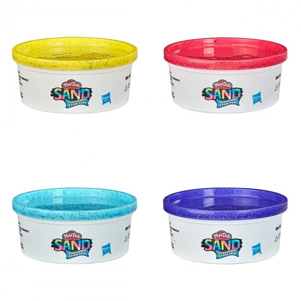 F0102 Play-Doh Simli Esnek Kum Tekli Hamur / +2 yaş - 4