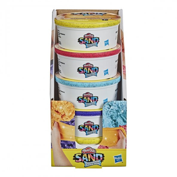 F0102 Play-Doh Simli Esnek Kum Tekli Hamur / +2 yaş - 6