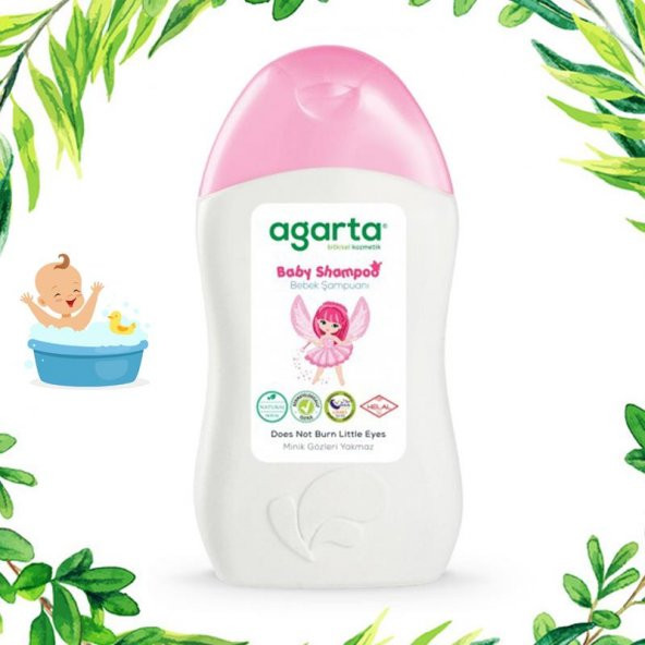 Agarta Doğal Şampuanı Bebek ve Kız Çocuklarına Özel Bakım 400 ml.