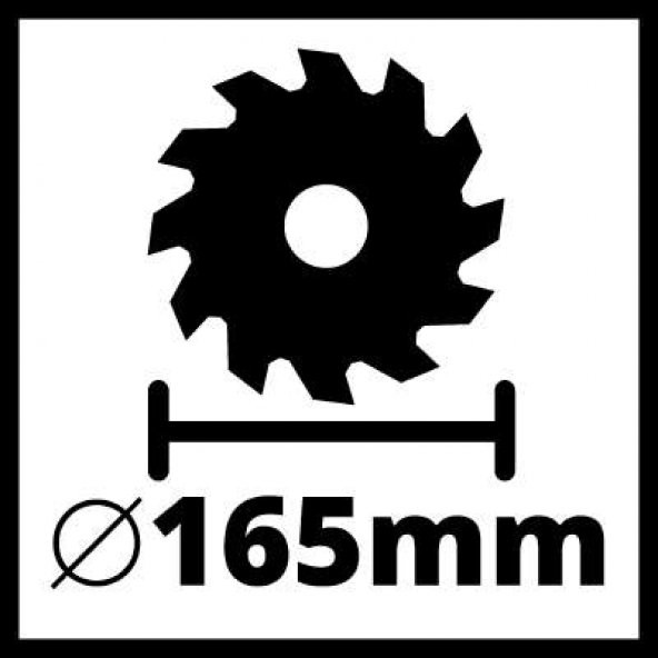Einhell Te-Cs 18/165/1 Li Solo Daire Testere - 8