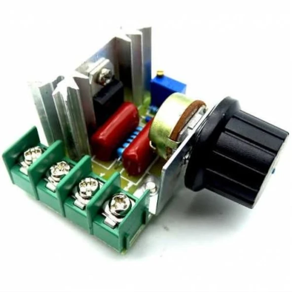 AC 220V 2000w Motor Hız Kontrol Dimmer Devresi Voltaj Regülatörü MY 9892 - 3