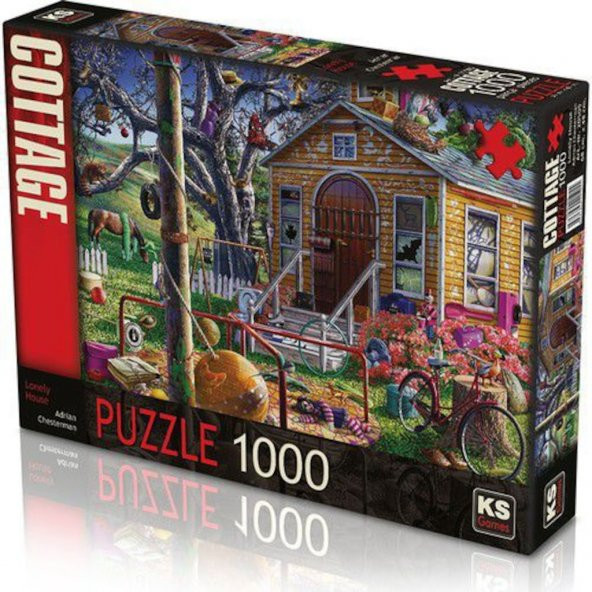 KS Games Lonely House 1000 Parça Puzzle