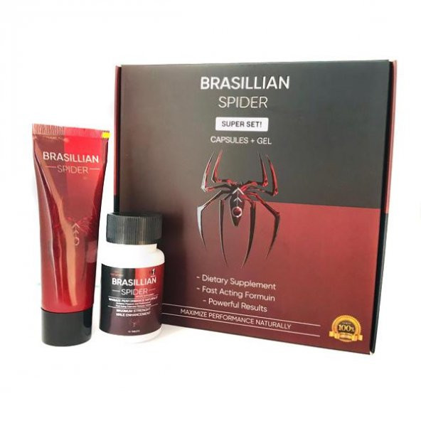 Brasillian Spider Süper Set Kapsül 10 ADET +1 ADET Jel - 1