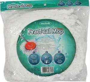 Fix Mop Set Motek Pratik Temizlik Seti Sıkma Sistemli Döner Başlıklı -YENİ- - 4