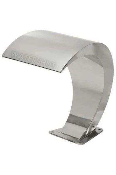 WOODSHUT Watershut 316 Kalite 600x900mm Havuz Kenar Tipi Kobra Şelale Havuz Başı Şelalesi - 3