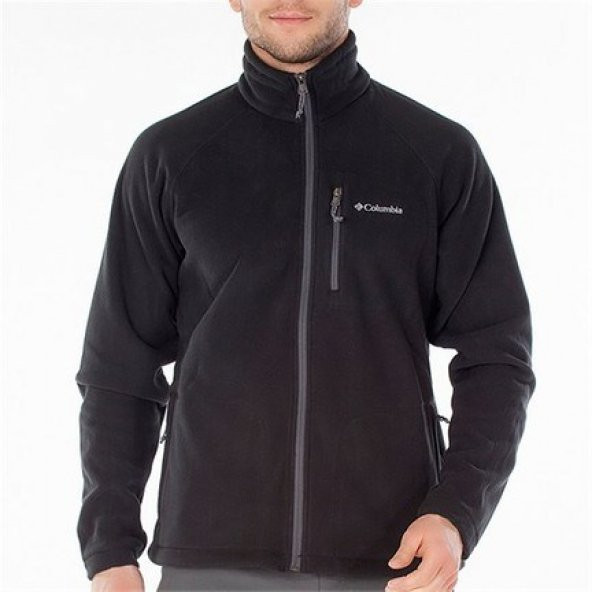 Columbia Erkek Siyah Tam Fermuar Polar AE3039 010 - 3