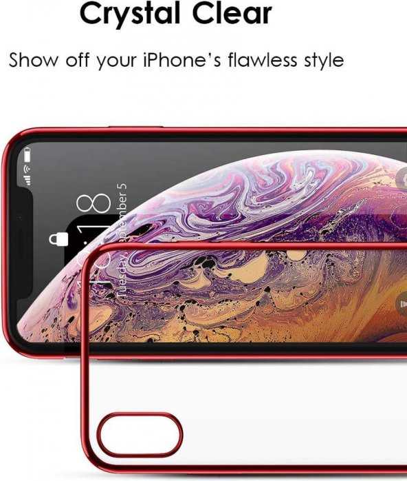 Apple iPhone XS Max 6.5 Kılıf Zore Hom Silikon - 6