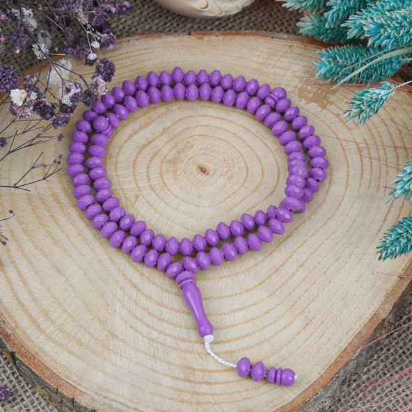 Kristal İşlemeli Mor - Kutusuz 10 Adet ürün görseli 1