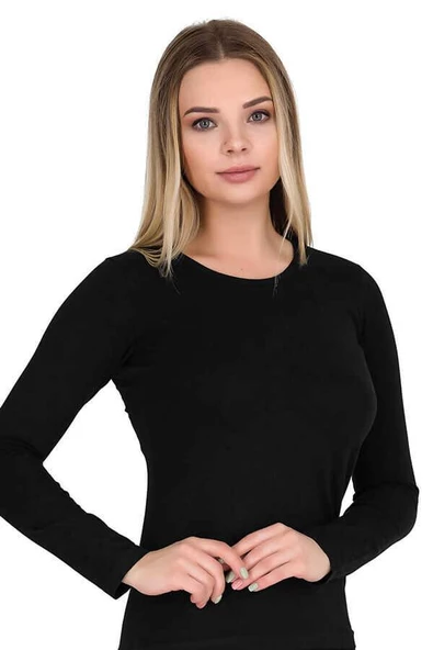 6 Adet Berrak Bayan Likralı Süprem Uzun Kol Atlet Fanila 2134 ürün görseli