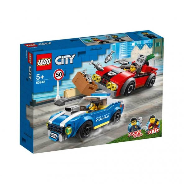 Lego City Polis Otobanda Tutuklama 60242*MODELGARAJ
