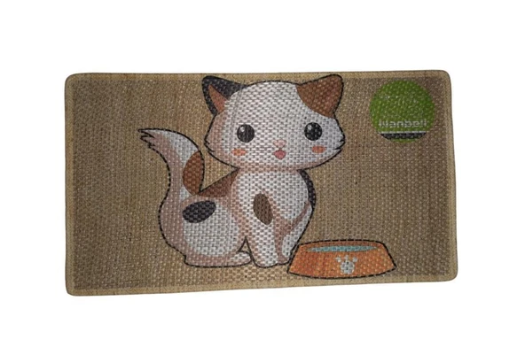 Nanbell Jüt Halı Kedi Tırmalama 70X43 cm Desenli No:2 ürün görseli