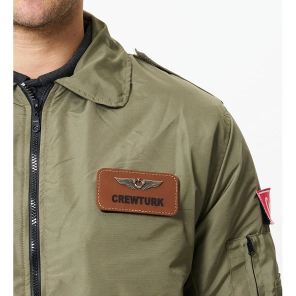 YAKALI Pilot Montu Haki Kumaş SYK88_H - 10