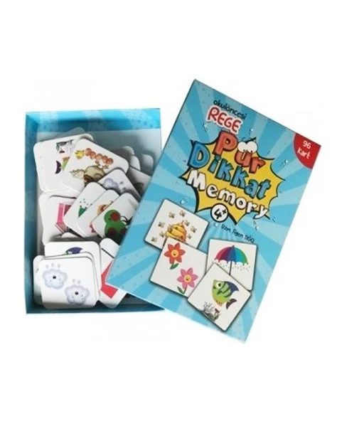 Pür Dikkat Bellek Kartları Rege - 2
