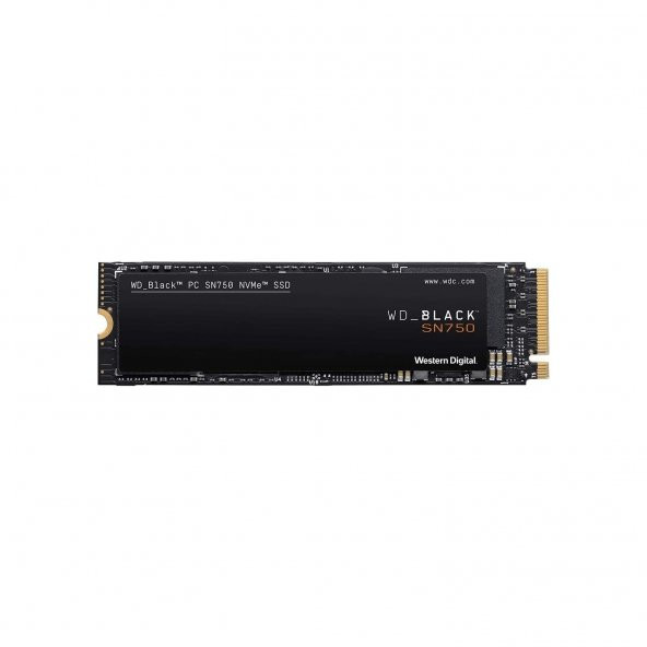 Wd Black SN750 Nvme 500GB WDBRPG5000ANC-WRSN 3470MB-2600MB/S M.2 2280 SSD