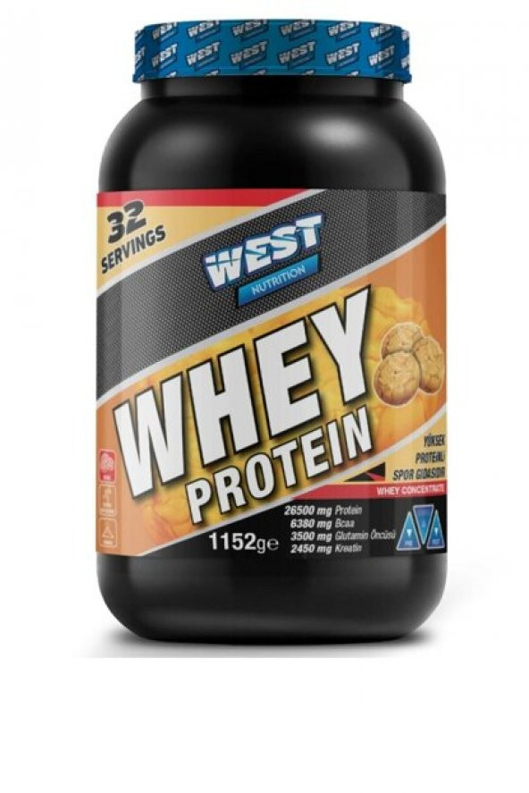 West Whey Protein Tozu 1152 gram 32 Servis ÇİKOLATA