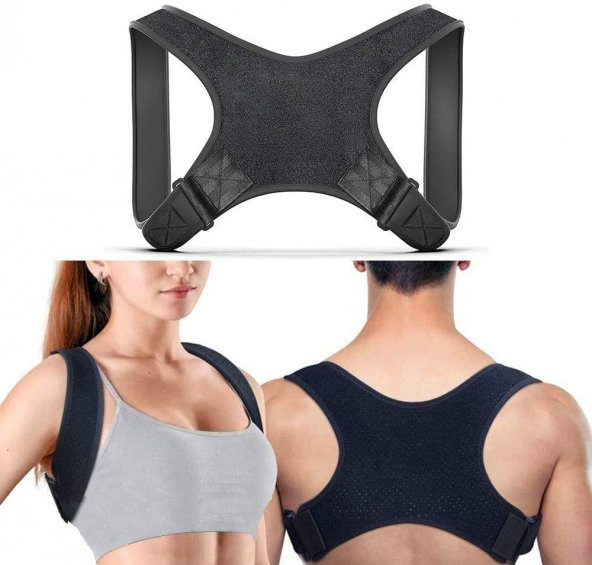 Ayarlanabilir Kamburluk Önleyici Posturex Dik Duruş Korsesi Kemeri - Resim 4